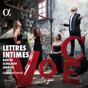 Quatuor Voce - Lettres Intimes: Quartets By Bartok Schulhoff  CD